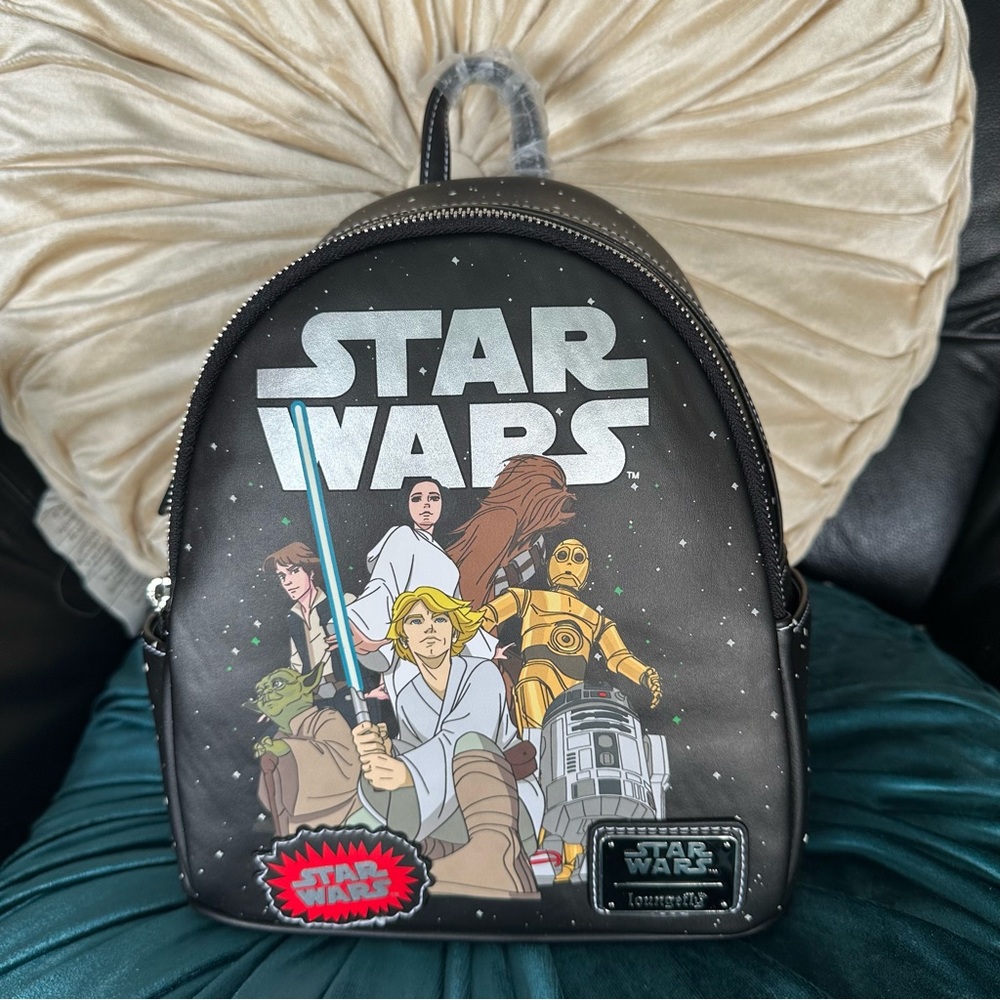 Star Wars Glow in the Dark Mini Loungefly Backpack: NWT
